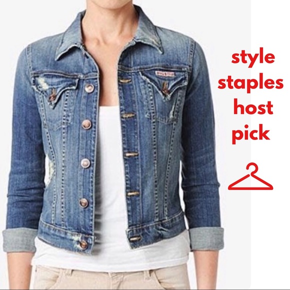 hudson signature jean jacket